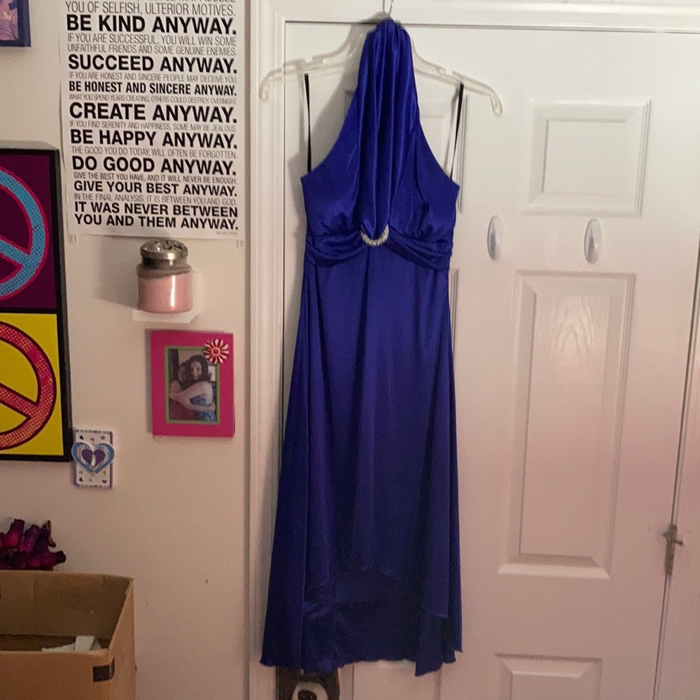 Purple Formal or Semi Formal High Low Dress